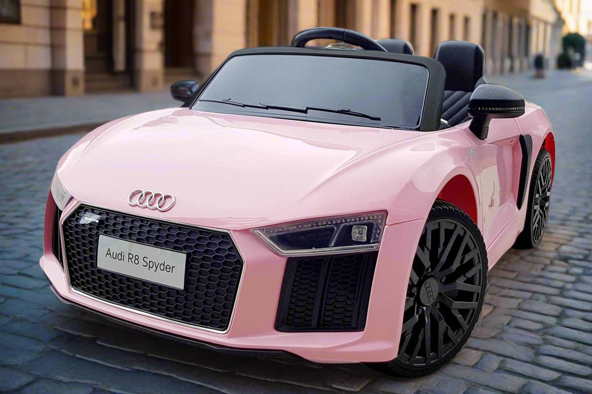 Pink push along audi sales