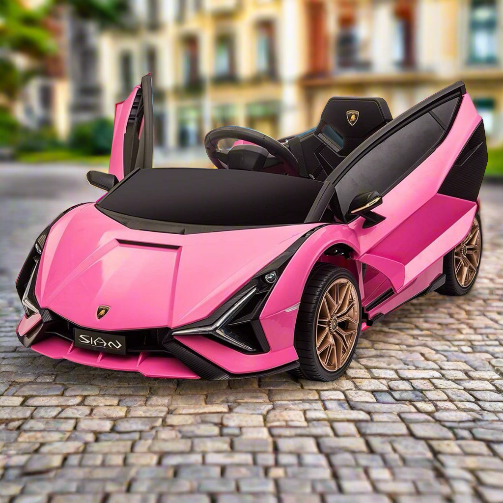 Pink lamborghini toy shop