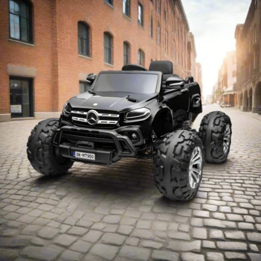 Mercedes X Class Monster Truck 4x4 24v Ride on Car With Parental
