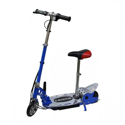 120W Kids Electric E-Scooter With Seat In Blue