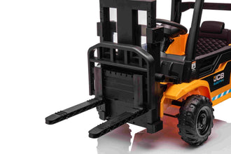 Kids Electric JCB Forklift Ride on car 12V with Electric Lifting Forks and parental control