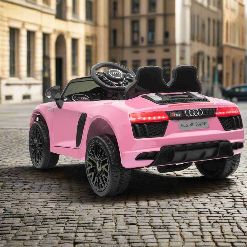 Pink push along audi sales