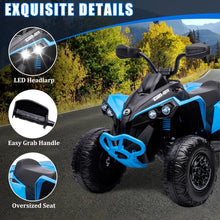 Can-Am Kids 24V Electric Ride On Quad Bike - blue