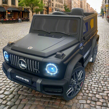 Mercedes G63 12V Optional High Door Kids Ride On Car - MATT BLACK