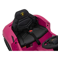 Lamborghini Revuelto 12V Kids Ride on Car With Remote Leather Seats EVA Wheels - Pink