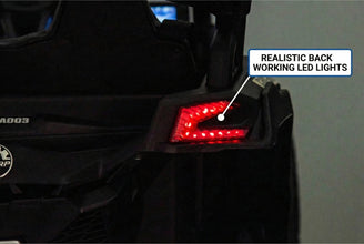 Licensed CanAm Mini Maverick UTV Upgraded version 24v Kids Electric Buggy with parental controller