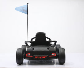 24v Electric Drifting Go kart  With Controller - Racer Edition In Black