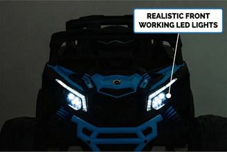 Licensed CanAm Mini Maverick UTV Upgraded version 24v Kids Electric Buggy with parental controller