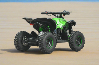 Neo Outlaw 1060W 36v Electric Brushless Shaft Driven Quad Bike In Green