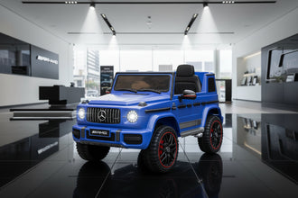 Mercedes G63 G Wagon 12v Ride on Car SUV with Remote  - With Leather Seat & EVA Wheels