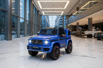 Mercedes G63 G Wagon 12v Ride on Car SUV with Remote  - With Leather Seat & EVA Wheels
