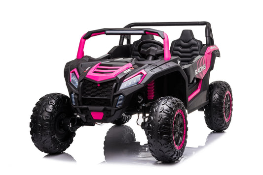Kids ATV Large 24v Electric Ride-on Buggy with MP4 TV - PINK