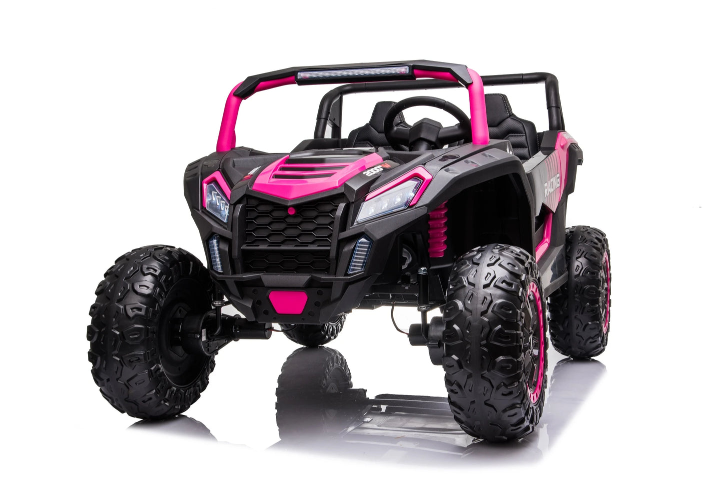 Kids ATV Large 24v Electric Ride-on Buggy with MP4 TV - PINK