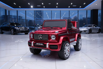 Mercedes G63 G Wagon 12v Ride on Car SUV with Remote  - With Leather Seat & EVA Wheels