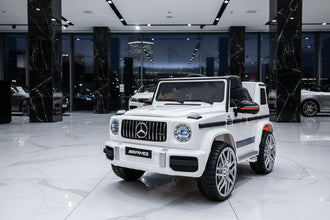 Mercedes G63 G Wagon 12v Ride on Car SUV with Remote  - With Leather Seat & EVA Wheels