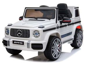 Mercedes G63 G Wagon 12v Ride on Car SUV with Remote  - With Leather Seat & EVA Wheels