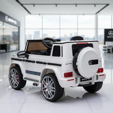 Mercedes G63 G Wagon 12v Ride on Car SUV with Remote  - With Leather Seat & EVA Wheels