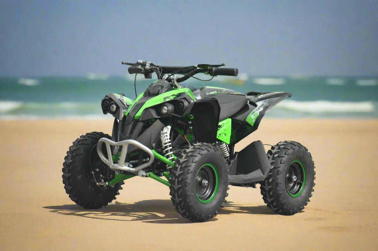 Neo Outlaw 1060W 36v Electric Brushless Shaft Driven Quad Bike In Gree Kiddies Motors