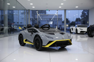 Lamborghini Huracan STO 12V With DRIFT MODE Kids ride on car with  parental controller