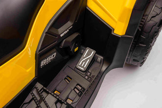 Licensed Cam Am Outlander 24V Electric Kids 2 Seater Quad Bike - Grey