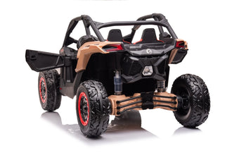 48v Can-Am RS Kids ride on Buggy UTV, Licensed RS Version - Black/gold