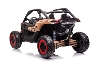 48v Can-Am RS Kids ride on Buggy UTV, Licensed RS Version - Black/gold