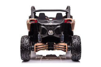48v Can-Am RS Kids ride on Buggy UTV, Licensed RS Version - Black/gold