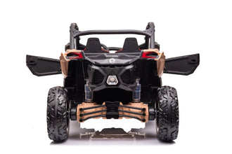 48v Can-Am RS Kids ride on Buggy UTV, Licensed RS Version - Black/gold