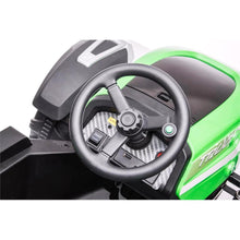 24v Kids Harvest Ride On Tractor In Green