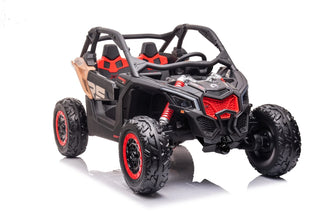 48v Can-Am RS Kids ride on Buggy UTV, Licensed RS Version - Black/gold