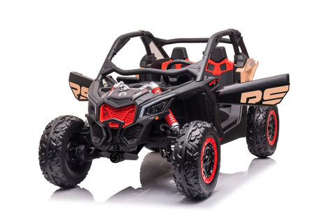 48v Can-Am RS Kids ride on Buggy UTV, Licensed RS Version - Black/gold