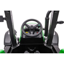 24v Kids Harvest Ride On Tractor In Green