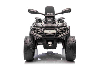 Licensed Cam Am Outlander 24V Electric Kids 2 Seater Quad Bike - Grey