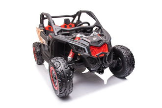 48v Can-Am RS Kids ride on Buggy UTV, Licensed RS Version - Black/gold