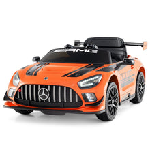 Licensed 12v Mercedes-AMG GT3 Kids Ride on Car - Orange