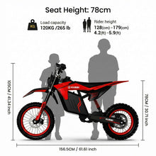 Kubbi K22 Electric Dirt Bike for Teenagers (Ages 14-18)  4