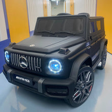 Mercedes G63 12V Optional High Door Kids Ride On Car - MATT BLACK