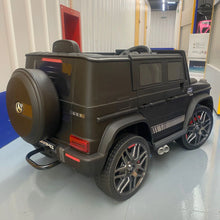 Mercedes G63 12V Optional High Door Kids Ride On Car - MATT BLACK
