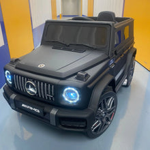 Mercedes G63 12V Optional High Door Kids Ride On Car - MATT BLACK