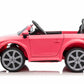 Audi TT-RS Kids 12V Licensed Ride On Car with parental control In Pink