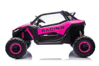 24v Powerful Two Seater Ride on Buggy Desert UTV with Remote - Pink