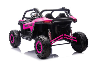 24v Powerful Two Seater Ride on Buggy Desert UTV with Remote - Pink