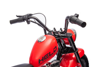 Neo Outlaw Harley style Juniors 24V Electro chopper Cruiser High Powered Kids Electric Motorbike - Red
