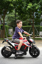 Official KTM Superduke 12v Ride On Kids Bike with Extra Power & Stabilizers - Red