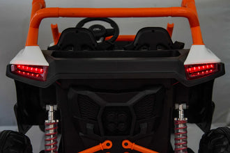 24v Powerful Two Seater Ride on Desert UTV Buggy with Remote - White