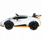 Lamborghini Huracan STO 12V with Drift Mode Kids Ride On Car  - White