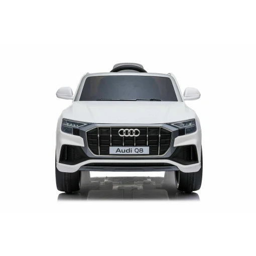 Audi Q8 S Line Kids 12V Licensed Ride on Car with parental control In White