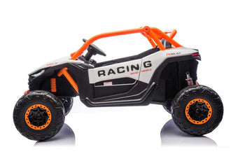 24v Powerful Two Seater Ride on Desert UTV Buggy with Remote - White