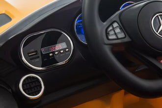 MERCEDES AMG GT KIDS ELECTRIC RIDE ON CAR - YELLOW