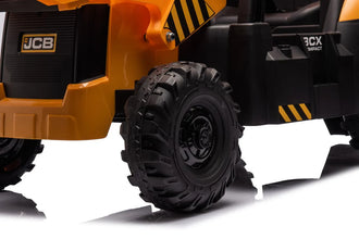 JCB 12V Electric Ride-On Tractor - Yellow